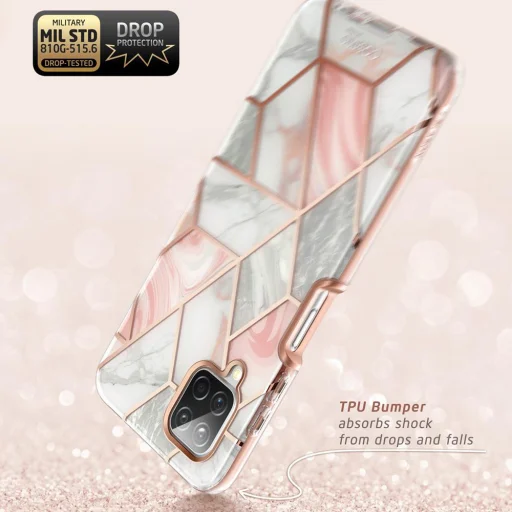  Samsung Galaxy A12 / A12 Nacho Márvány i-Blason - Cosmo tok - 4