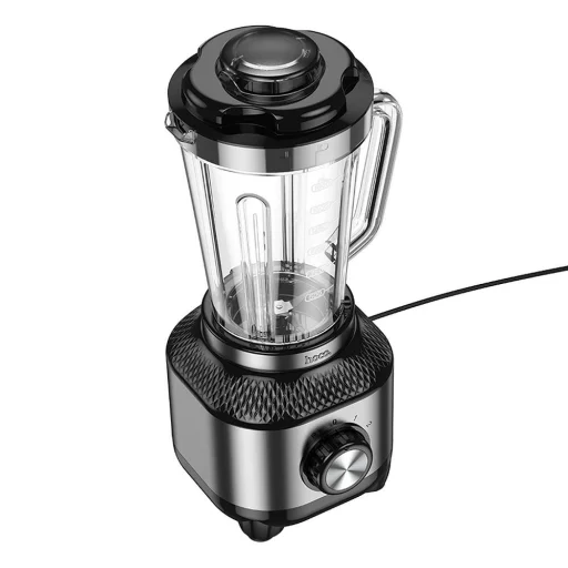 HOCO elektromos gyümölcscentrifuga turmixgép 1,5L HE32 fekete - 3
