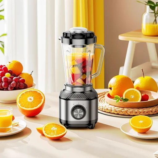 HOCO elektromos gyümölcscentrifuga turmixgép 1,5L HE32 fekete - 7