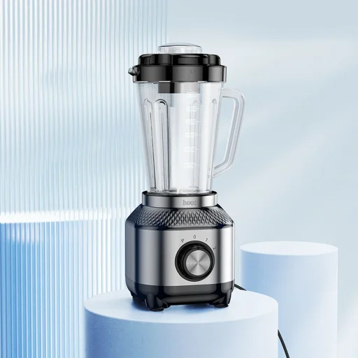 HOCO elektromos gyümölcscentrifuga turmixgép 1,5L HE32 fekete - 8