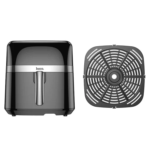 HOCO Érintőképernyős forrólevegős sütő 8L 1700W HE20 fekete - 6