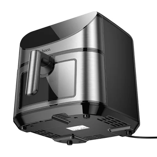 HOCO érintőképernyős és ablakos forrólevegős sütő 8L 1700W HE21 fekete - 5