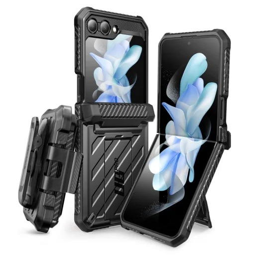  Samsung Galaxy Z Flip5 Fekete Supcase - Unicorn Beetle Pro tok - 1