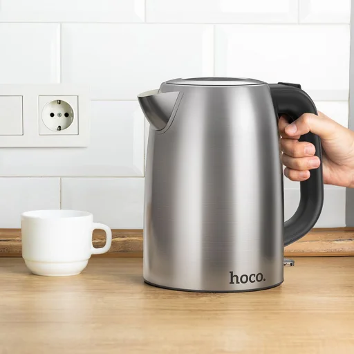 HOCO rozsdamentes acél vízforraló 1,7L HE12 rozsdamentes acél - 8