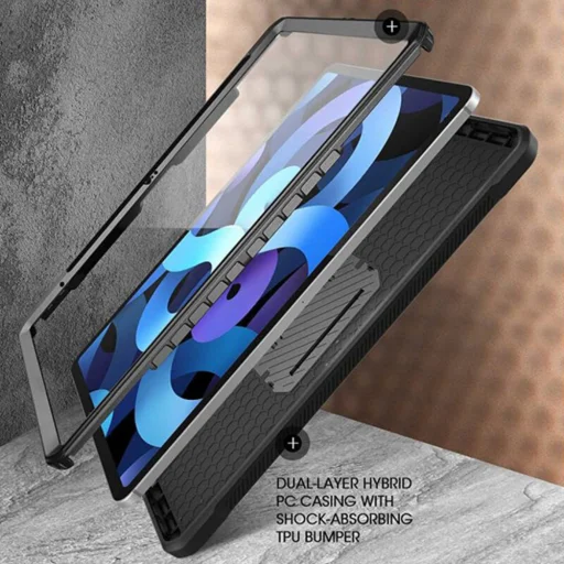  iPad 10 (2022) 10.9 / iPad 11 2025 Fekete Supcase Unicorn Beetle Pro tok - 3
