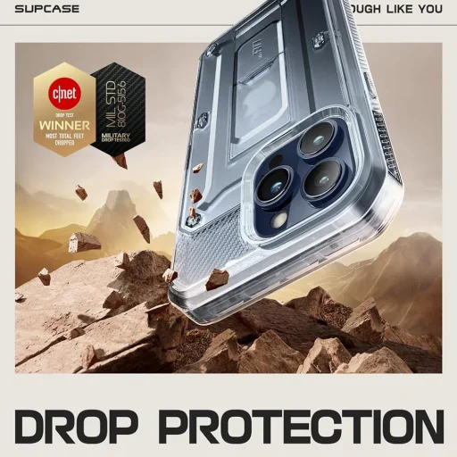  iPhone 15 Pro Átlátszó Supcase Unicorn Beetle Pro tok - 6