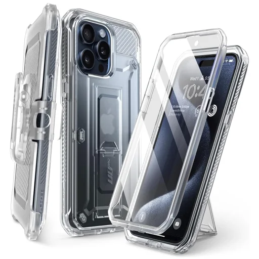  iPhone 15 Pro Átlátszó Supcase Unicorn Beetle Pro tok - 1