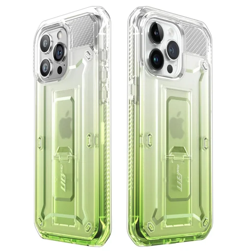  iPhone 15 Pro Max Gradiens Zöld Supcase - Unicorn Beetle Pro tok - 2