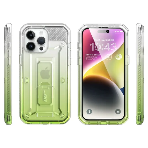  iPhone 15 Pro Max Gradiens Zöld Supcase - Unicorn Beetle Pro tok - 3