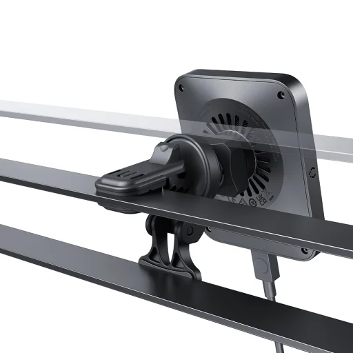 ESR - [3 darabos csomag] Autós tartó vezeték nélküli töltővel CryoBoost (2B513) - kábellel, autós töltővel, MagSafe, Apple MFi - Ezüst - 7