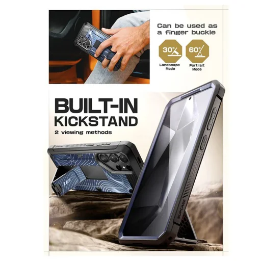  Samsung Galaxy S24 Ultra Kék Hullám Supcase - Unicorn Beetle Pro tok - 6