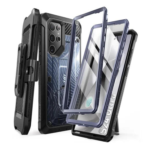  Samsung Galaxy S24 Ultra Kék Hullám Supcase - Unicorn Beetle Pro tok - 1