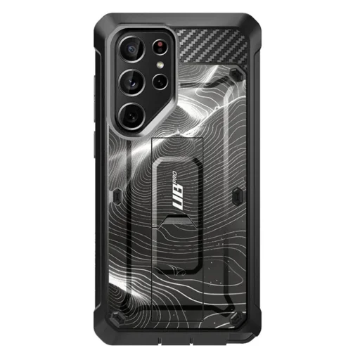  Samsung Galaxy S24 Ultra Fekete Ripple Supcase Unicorn Beetle Pro tok - 2