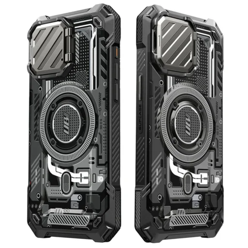  iPhone 15 Pro Max Fekete Áramkör Supcase Unicorn Beetle XT MagSafe tok - 2