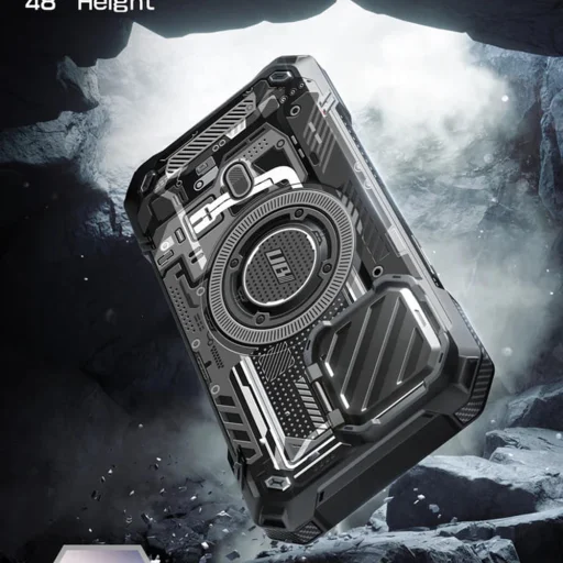  iPhone 15 Pro Max Fekete Áramkör Supcase Unicorn Beetle XT MagSafe tok - 7