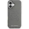  iPhone 16 fekete KARL LAGERFELD tok KLHCP16SHKHDCELK (IML Rhinestones S K Head) thumbnail