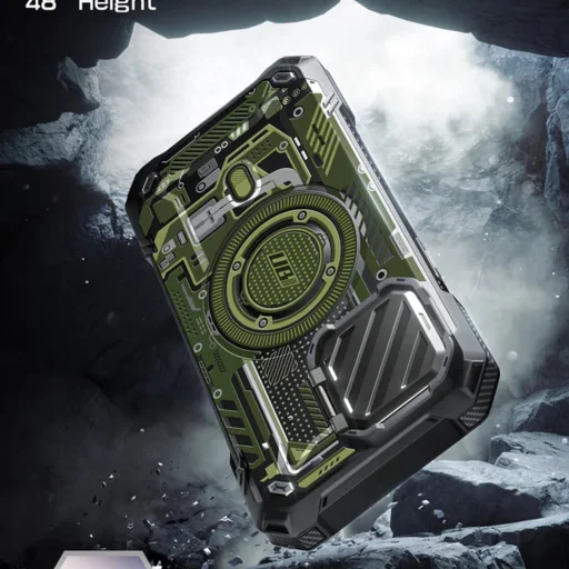  iPhone 15 Pro Max Zöld áramkör Supcase Unicorn Beetle XT MagSafe tok - 7