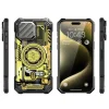  iPhone 15 Pro Max Supcase - Unicorn Beetle XT MagSafe Sárga Áramkör tok thumbnail