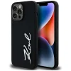 KARL LAGERFELD tok IPHONE 14 Pro Max-hoz KLHCP14XSCMSMVK (Szilikon Fém Logóval) fekete tok thumbnail