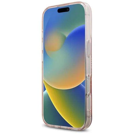  IPHONE 16 Pro rózsaszín KARL LAGERFELD tok KLHCP16LHKHDCELP (IML Rhinestones S K Head) - 5