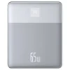  Baseus - Power Bank Blade (P10063801S13-00) - 2x Type-C, 65W, 12000mAh, Digitális Kijelző, USB-C Kábellel - Ezüst thumbnail