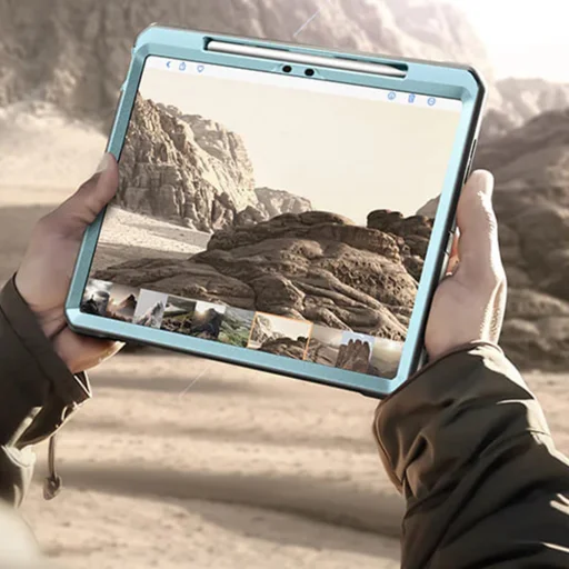  iPad Air 13 (2024) Sarki kék Supcase - Unicorn Beetle Pro tok - 6