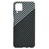  Techsuit - Carbonit FiberShell - Samsung Galaxy A12 / A12 Nacho / M12 / F12 - Lopakodó Szürke tok thumbnail