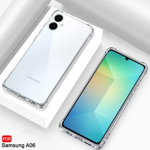  Samsung Galaxy A06 Átlátszó Techsuit Ütésálló Átlátszó Szilikon tok - 4