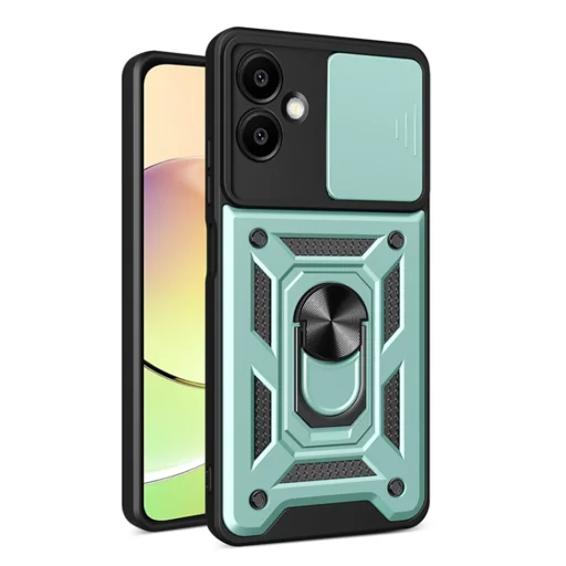  Samsung Galaxy A06 Zöld Techsuit CamShield sorozat tok - 1