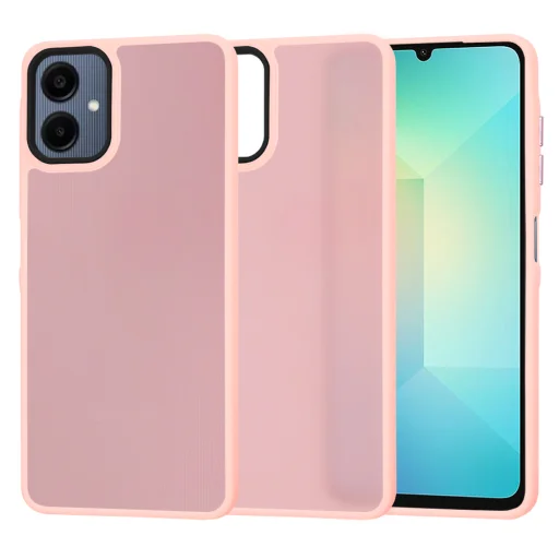  Samsung Galaxy A06 Rózsaszín Techsuit - HaloFrost Széria tok - 1