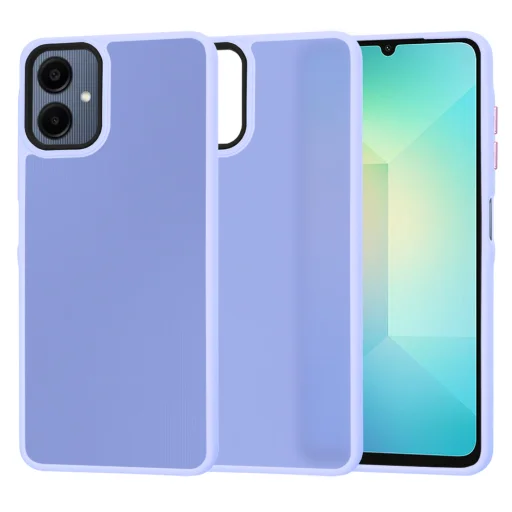  Samsung Galaxy A06 Világoslila Techsuit - HaloFrost Sorozat tok - 1
