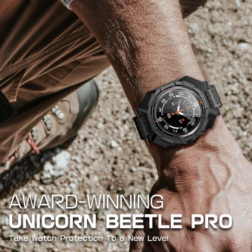  Samsung Galaxy Watch Ultra 47mm Fekete Supcase - Unicorn Beetle Pro tok - 5