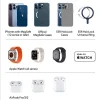  ESR Prémium Utazó Vezeték Nélküli Töltő Készlet (2C569) - Táska Kiegészítőkkel, iPhone-hoz, MFi Apple Watch-hoz, AirPods-hoz, Qi2 Fehér thumbnail