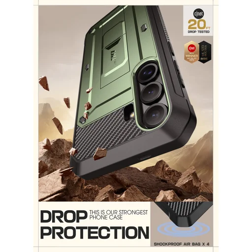  Samsung Galaxy S25 Plus Arany Supcase Unicorn Beetle Pro tok - 4