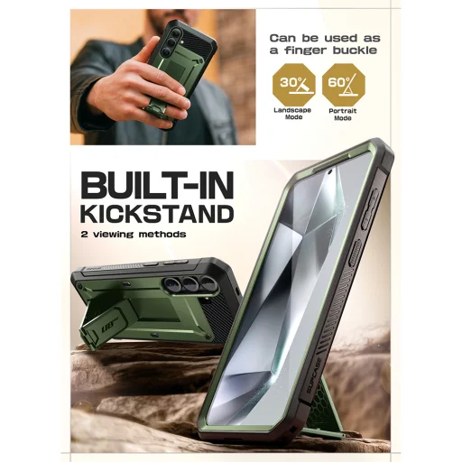  Samsung Galaxy S25 Plus Arany Supcase Unicorn Beetle Pro tok - 5