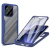  Techsuit - ColorVerse 360 Sorozat + Képernyővédő - Xiaomi 15 - Kék tok thumbnail
