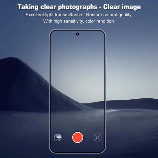  Techsuit - Teljes Kameravédő Üveg - Xiaomi 15 - Fekete üvegfólia - 4