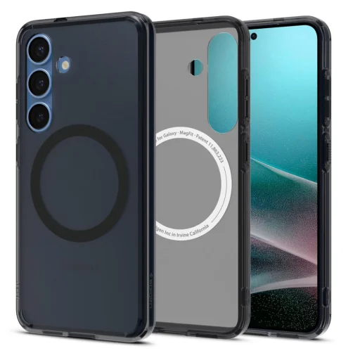  Samsung Galaxy S25 Fagyos fekete Spigen - Ultra Hybrid MagSafe tok - 1