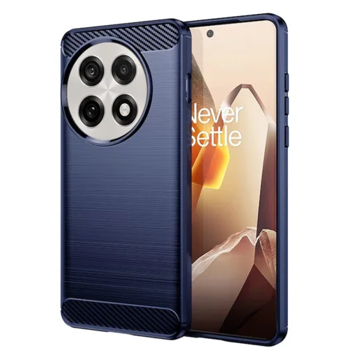  Techsuit - Karbonszilikon - OnePlus 13R - Kék tok - 1