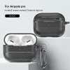  Techsuit - KarbonSzálas - Apple AirPods Pro 1 / 2 - Fekete tok thumbnail