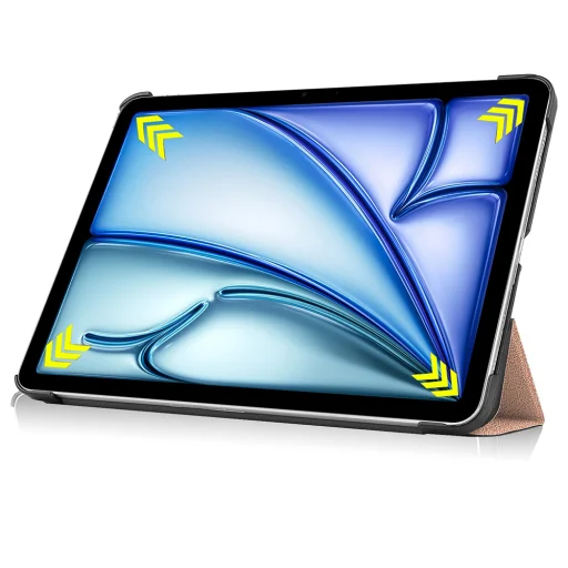 Techsuit - FoldPro - iPad Air 13 (2024) - Rózsaarany tok - 4