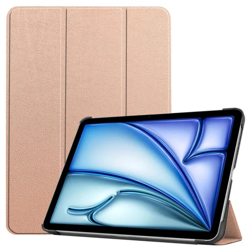  Techsuit - FoldPro - iPad Air 13 (2024) - Rózsaarany tok - 1