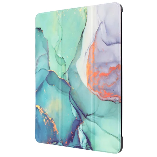  Techsuit - FoldPro - iPad Air 13 (2024) - Zöld Idő tok - 2