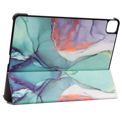  Techsuit - FoldPro - iPad Air 13 (2024) - Zöld Idő tok - 4