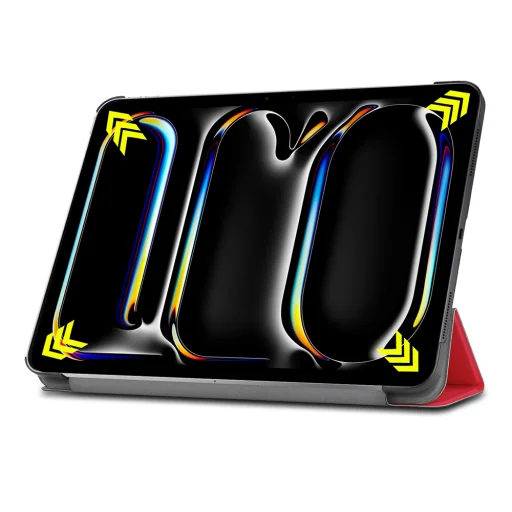  Techsuit - FoldPro - iPad Pro 13 (2024) - Piros tok - 4