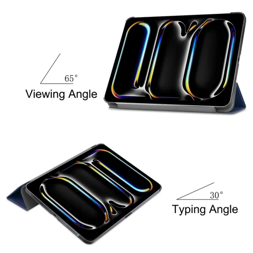  Techsuit - FoldPro - iPad Pro 13 (2024) - Kék tok - 5