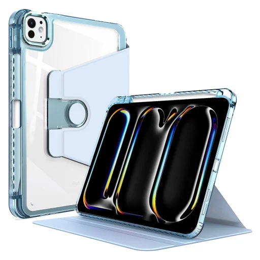  Techsuit - Crystal Vision - iPad Pro 11 (2024) - Kék tok - 1
