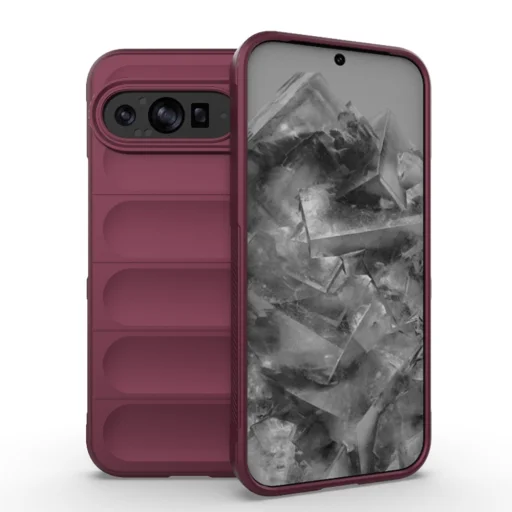  Techsuit - Varázspajzs - Google Pixel 9 Pro XL - Bordeaux tok - 1
