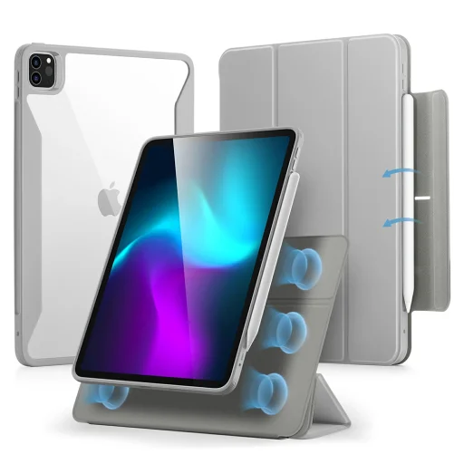  ESR - Rebound Hybrid - iPad Pro 11 (2024) - Szürke tok - 1