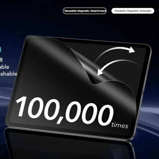  ESR - Papírhatású mágneses - iPad Pro 11 (2024) - Átlátszó üvegfólia - 4